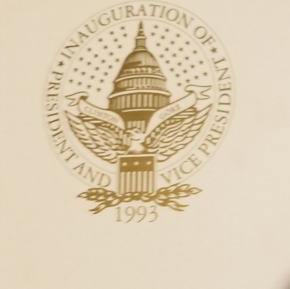 1993 PETER MAX vintage lithograph BILL CLINTON inaugural gala 35x22 unframed - Picture 6 of 8